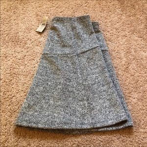 NWT LOFT GREY SKIRT